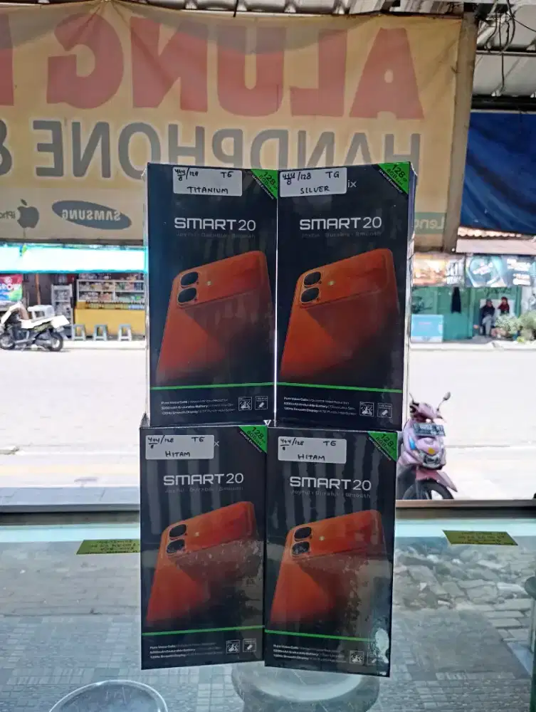 INFINIX SMART 20 RAM TOTAL 8GB / 128GB