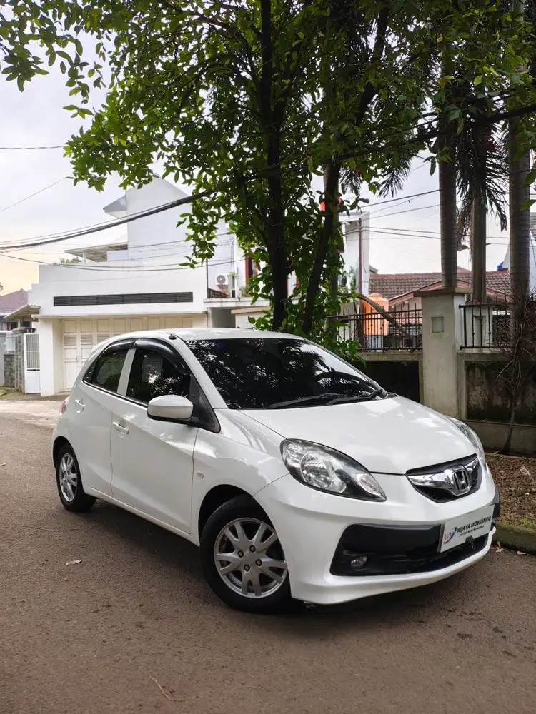 [DP HANYA 10JT] HONDA BRIO E 1.2 CVT 2016 PUTIH