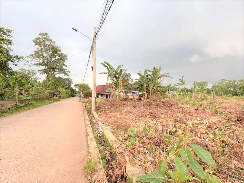 Tanah Kavling SHM, 1 Jt-an/m2, 15 Menit Stasiun Cicayur