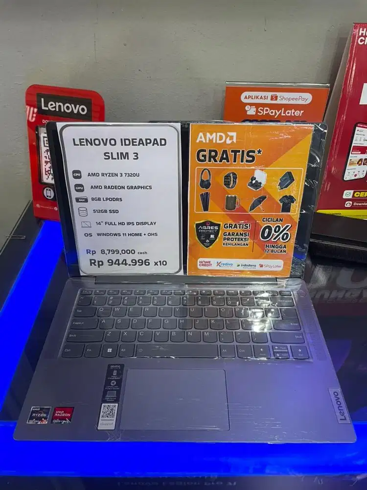 Segampang itu Miliki Lenovo IdeaPad Slim3 melalui Home Credit!