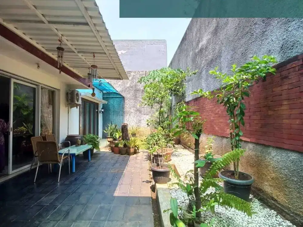 Row jalan lebar dalam cluster sektor 9 bintaro hitung tanah luas 400 , 800 m ke global jaya school dan 1,3 km ke fresh market emerald bintaro