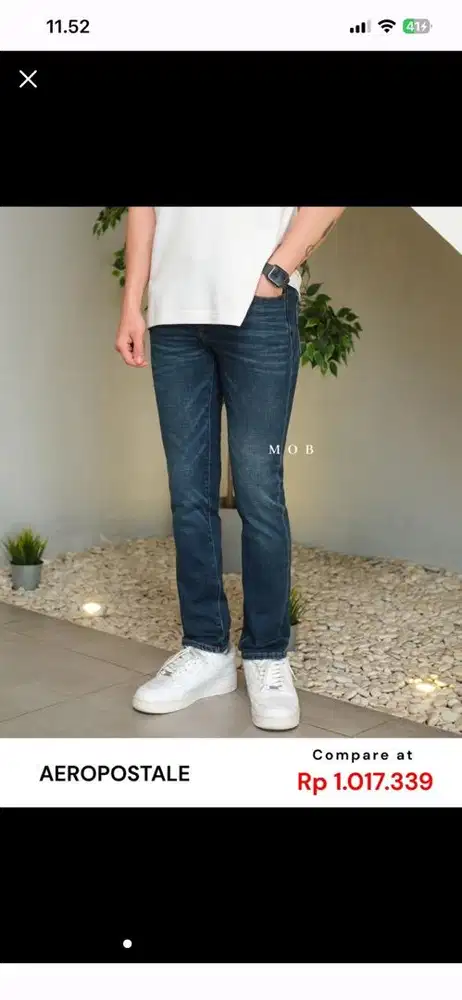 ARPT09001 Skinny Jeans Dark Blue Size 30 (37 cm)