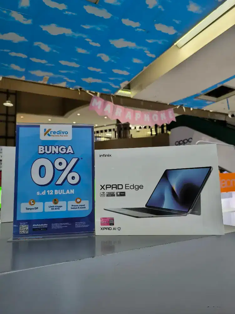 INFINIX XPAD EDGE PROMO CICILAN BUNGA 0% BY KREDIVO