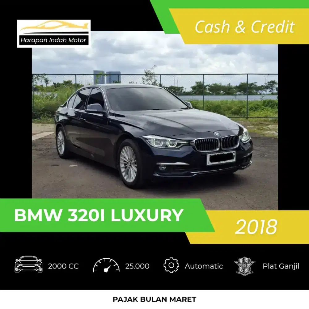 BMW 320i Luxury 2018 Low KM 25RB Antik