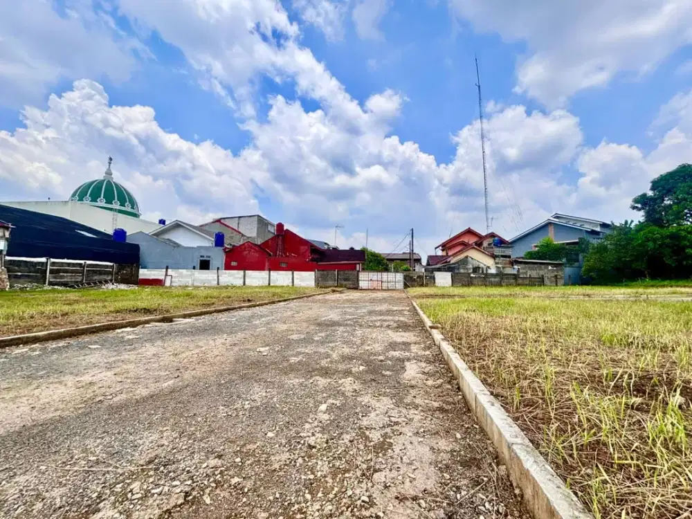 Tanah Kavling Row Jalan 5 Meter, Dekat Akses Grand Wisata Bekasi
