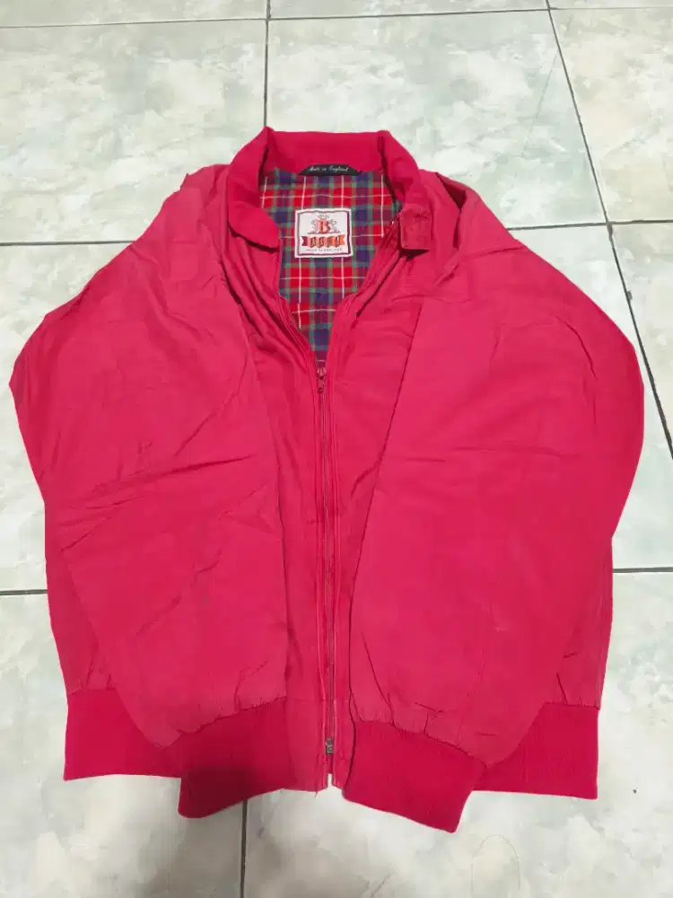 harrington baracuta red