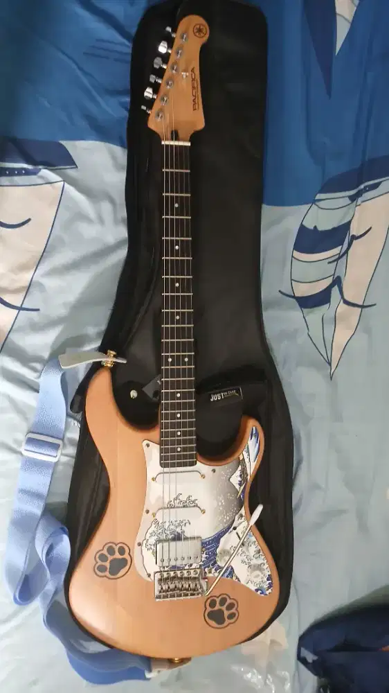 Yamaha Pasifica 112j pac112j GANTENG MAKSIMAL sudah locking tunner !!