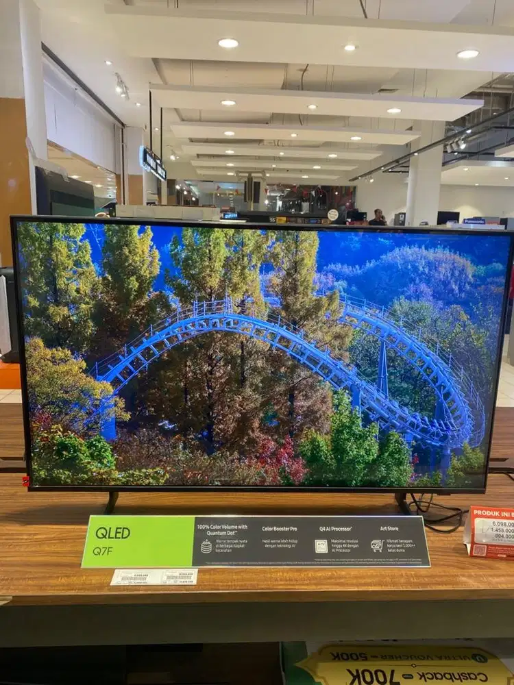 TV QLED SAMSUNG 43 INCHI, 180 WATT