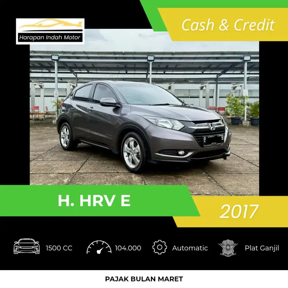 Honda HRV 1.5 E 2017 KM 104RB