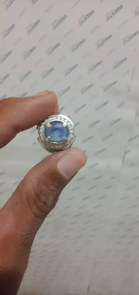 Bkas almarhum bapak batu safir size 7 jual aja ni