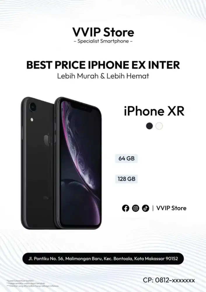 Iphone XR 64/128 second best