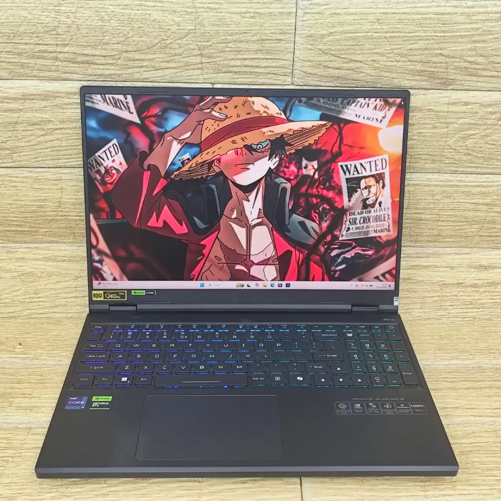 ACER PREDATOR HELIOS NEO 16 CORE I9-14900HX RAM 16GB SSD 1TB RTX 4060