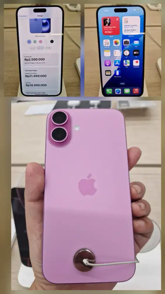 iPhone 16 Plus 128GB Promo Cicilan Bunga Mulai Dari 0%