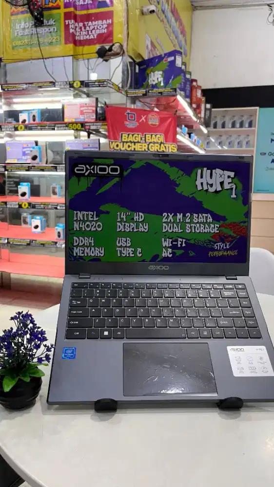 LAPTOP BARU COCOK UNTUK PELAJAR | AXIOO HYPE 1 | BISA KREDIT TANPA DP