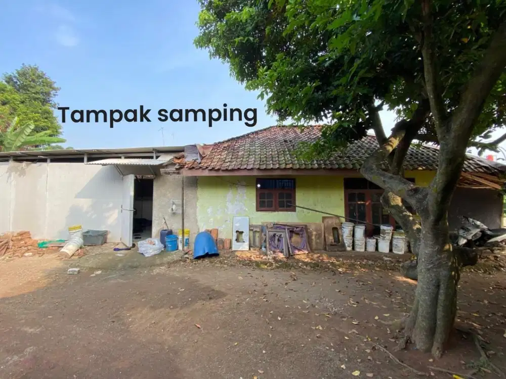 Di jual butuh  Tanah dan Bangunan