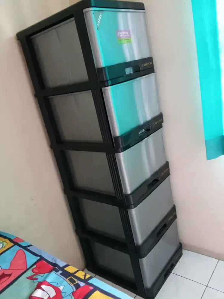 LEMARI KONTAINER MERK EXECUTIVE JUMBO 5 TINGKAT 150x50