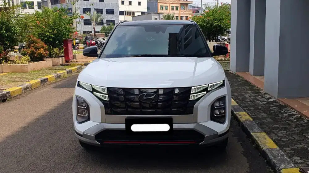 Hyundai creta prime 2022 putih two tone sunroof audio bose