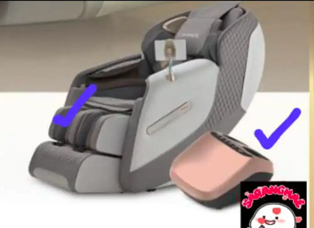 Kursi pijat Advance dan Alat Reflexy Kaki in Life