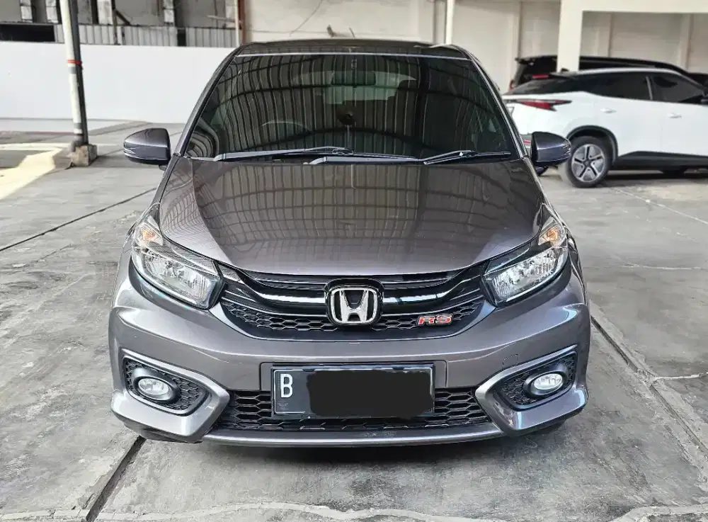 Low Km 60rban Honda Brio RS AT Matic 2021 Abu2 Mulus Siap Pakai Gress