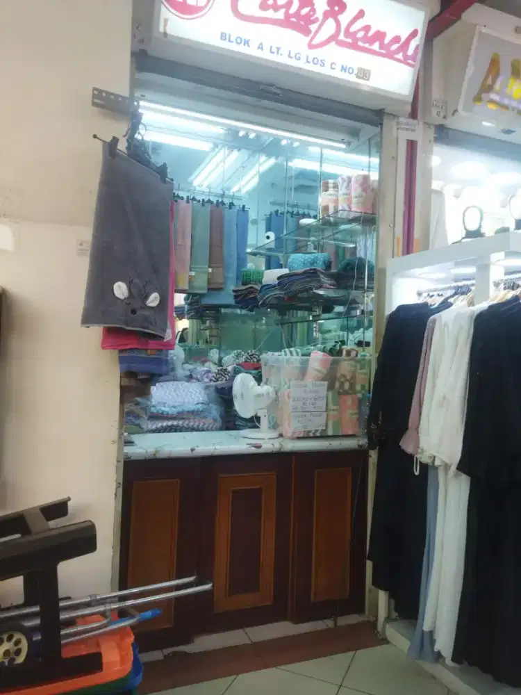 Kios startegis di Tanah Abang Blok A Lt LG utama