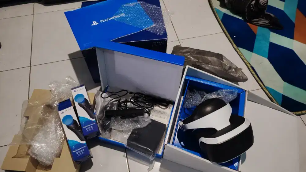 Playstation vr buat ps4 normal Fullset tinggal pake