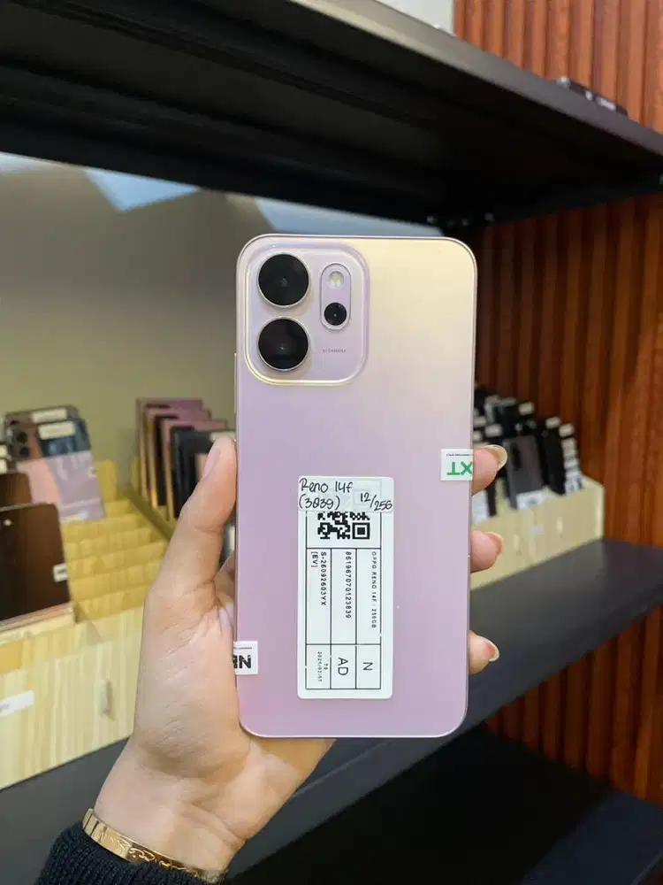 Reno 14F 12/256GB KONDISI NORMAL LIKE NEW
