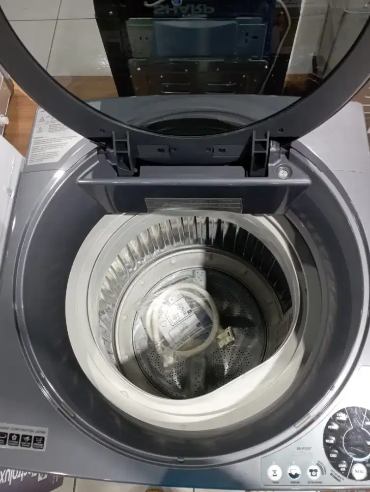 MESIN CUCI SHAR W MACHINE TOP LOAD10KG  ES-M1008T-SAK Cicilan Tanpa DP