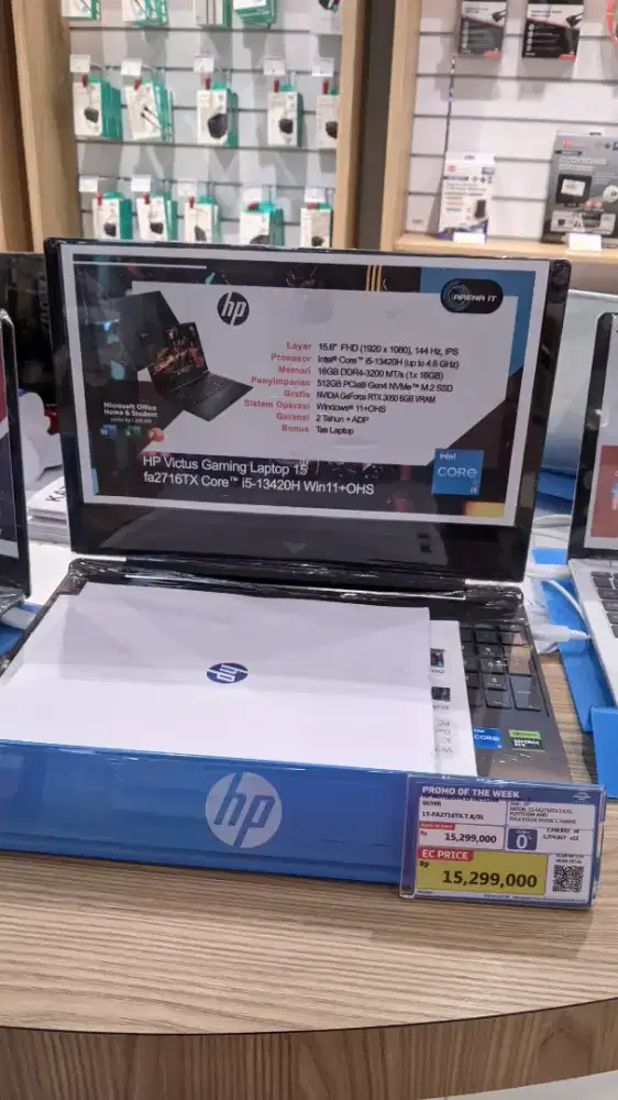 HP NOTEBOOK 15 16/512GB SILVER