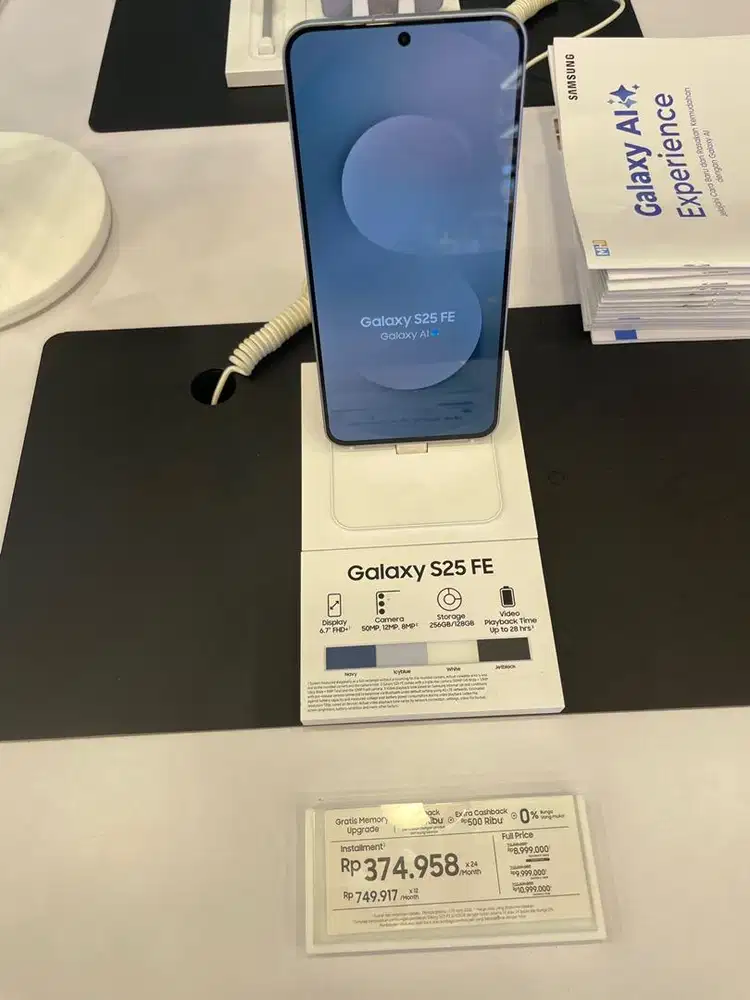 SAMSUNG S25 FE CICILAN TANPA APLIKASI DP MULAI 0%