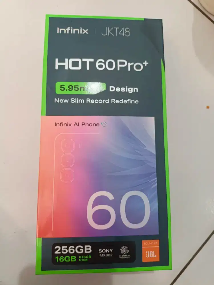 Fs : Infinix Hot 60 Pro Plus 8/256Gb Garansi On
