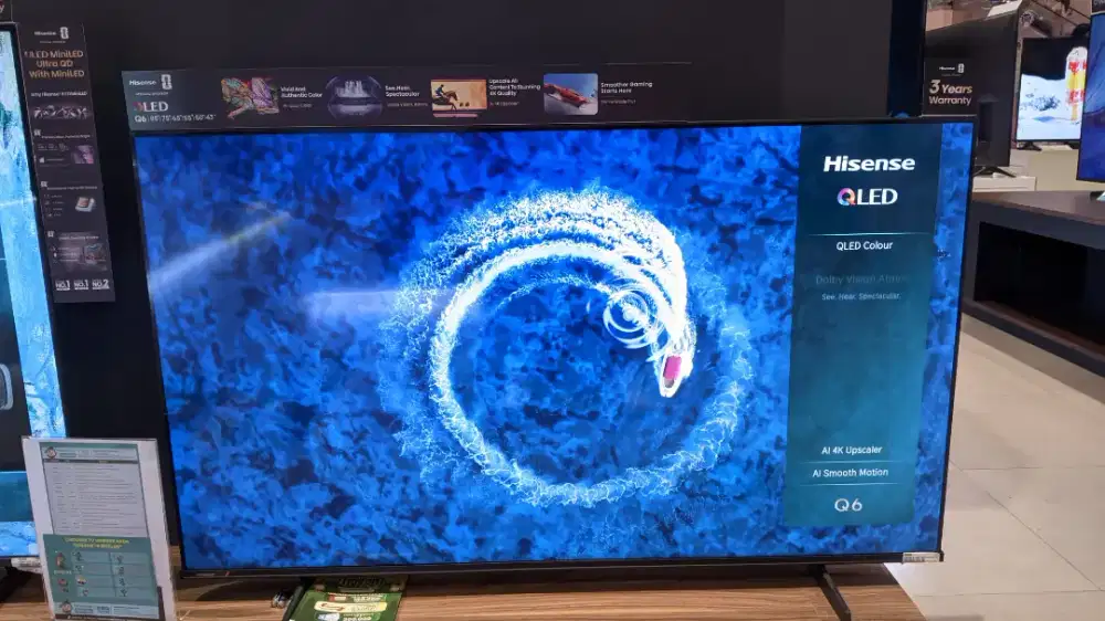 HISENSE4K VIDAA QUANTUM DOT TV
