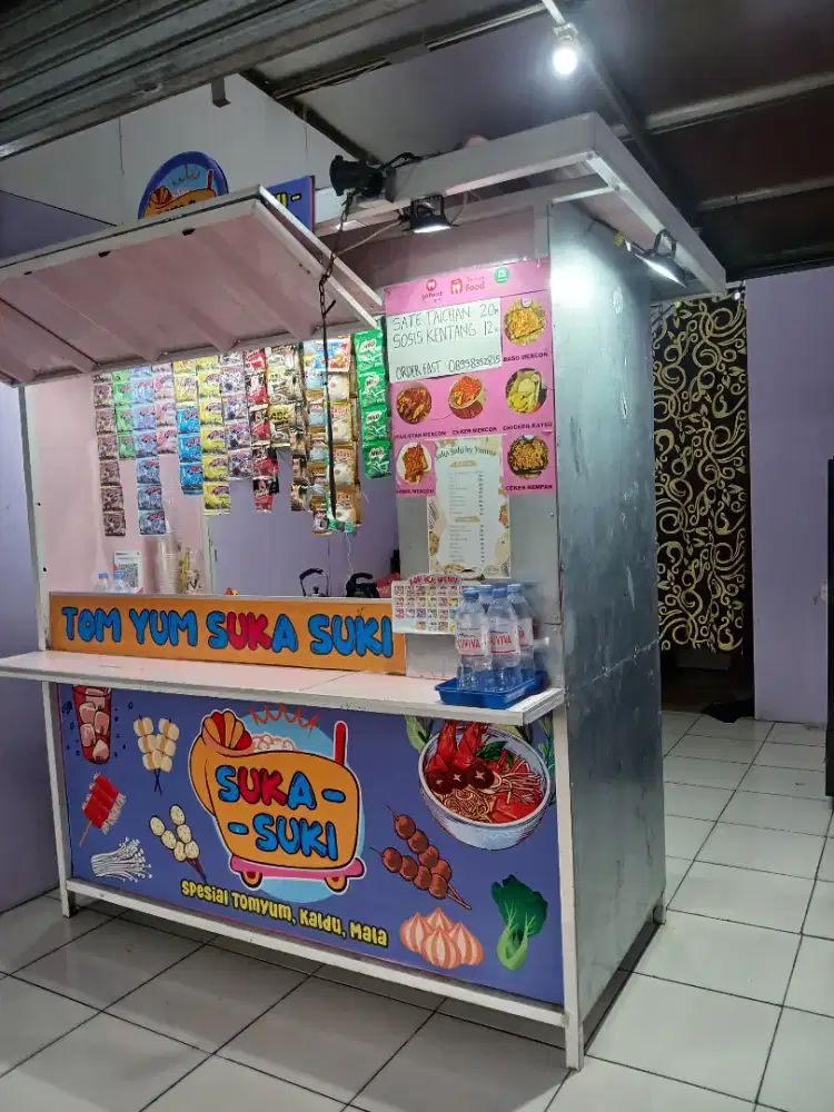 Jual gerobak jualan es dll