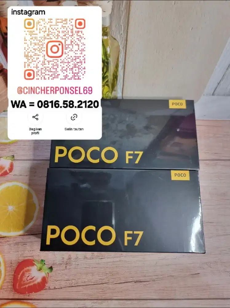 Jual HP NEW Poco F7 5g 12/512 BARU RESMI SEGEL original 1000%