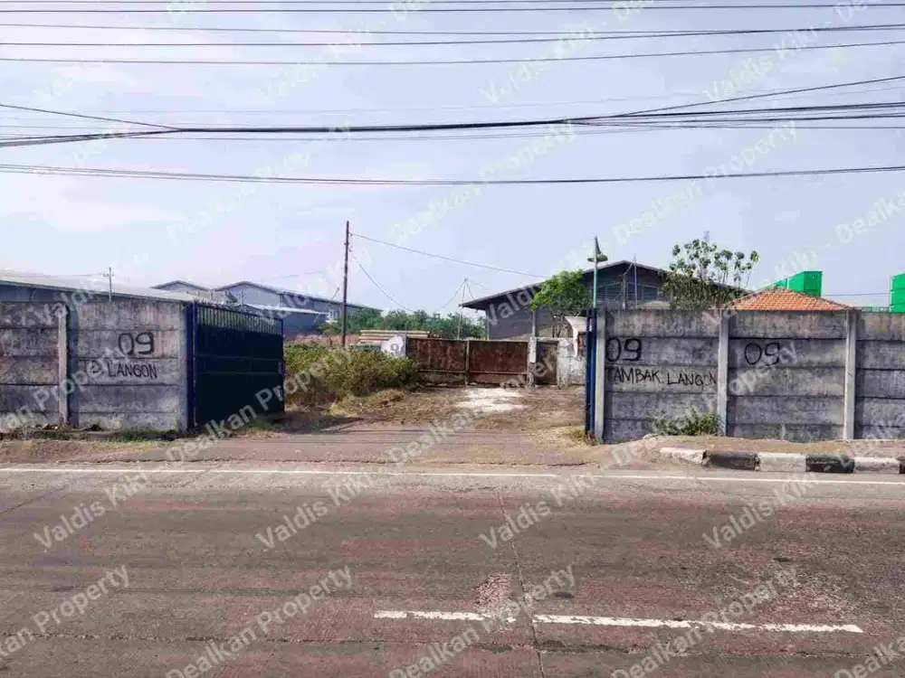 TANAH LAHAN KOMERSIAL STRATEGIS DI TAMBAK LANGON SURABAYA BARAT