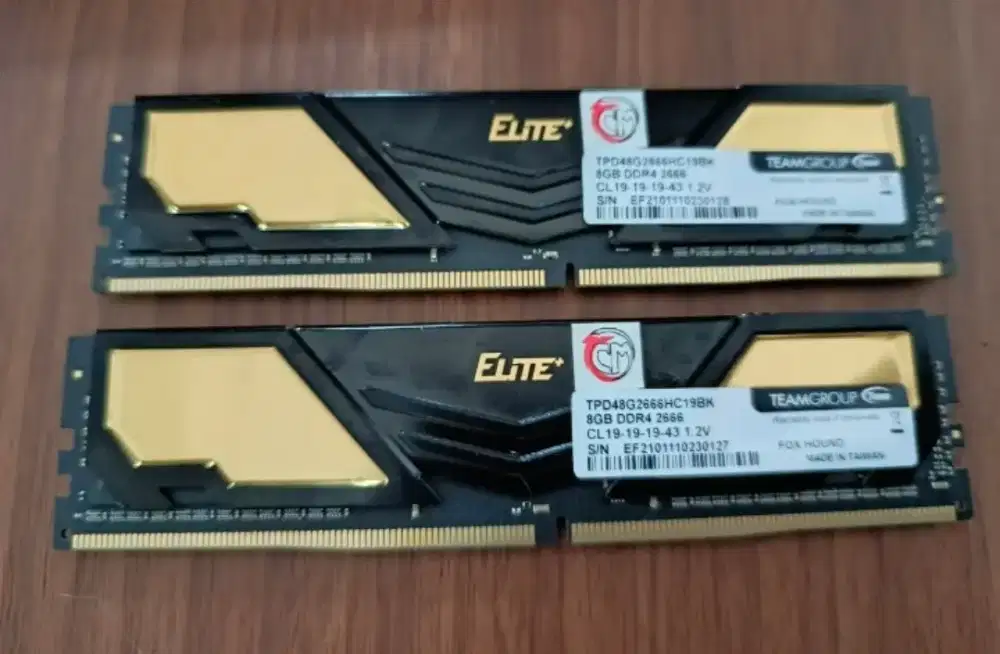 Ram longdimm ddr4 8gb x2