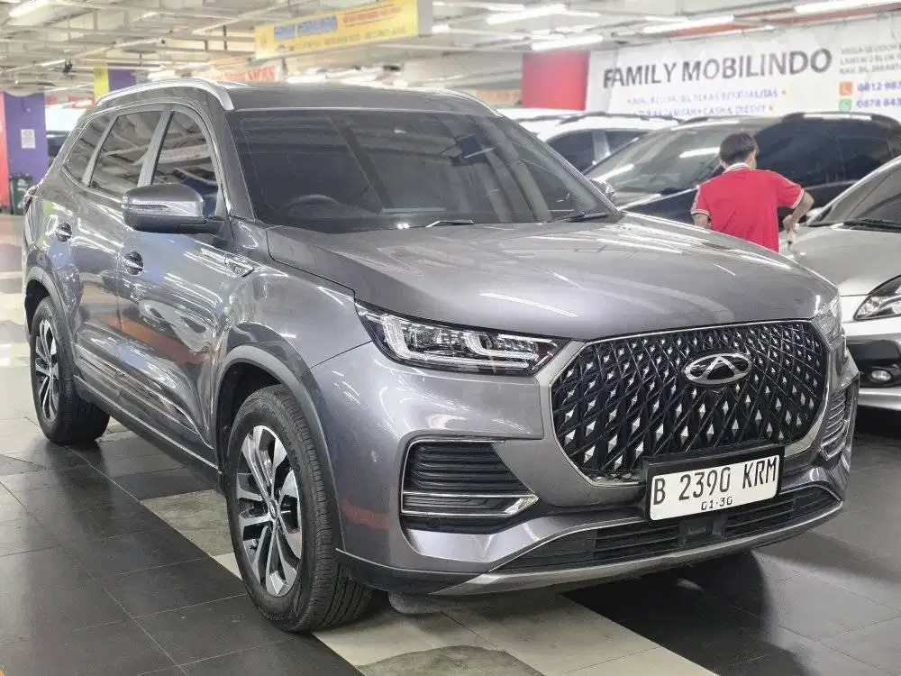 Chery Tiggo 8 Premium 2024 km 20rb abu abu