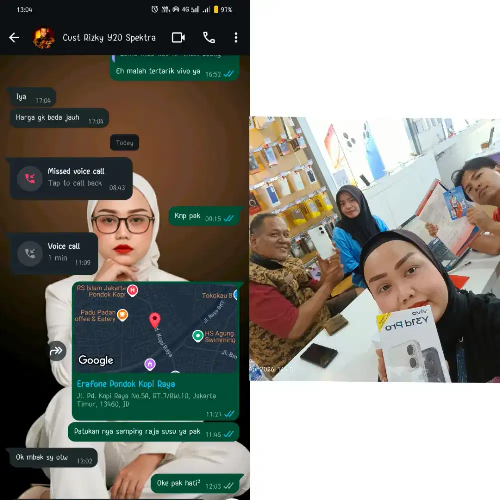 Cicil hp vivo pake kredivo