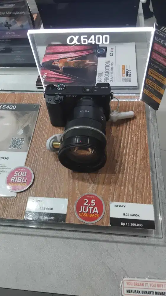 Kamera sony A6400 bisa cicilan tanpa kartu kredit