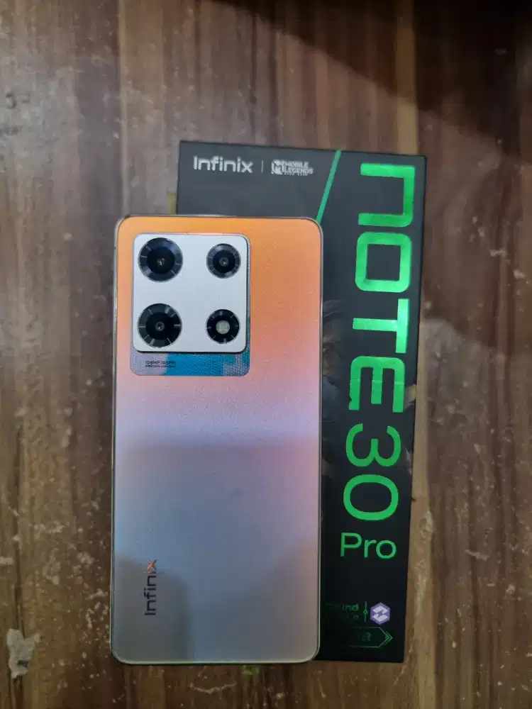 Infinix Note 30pro 8/256 mulus lengkap
