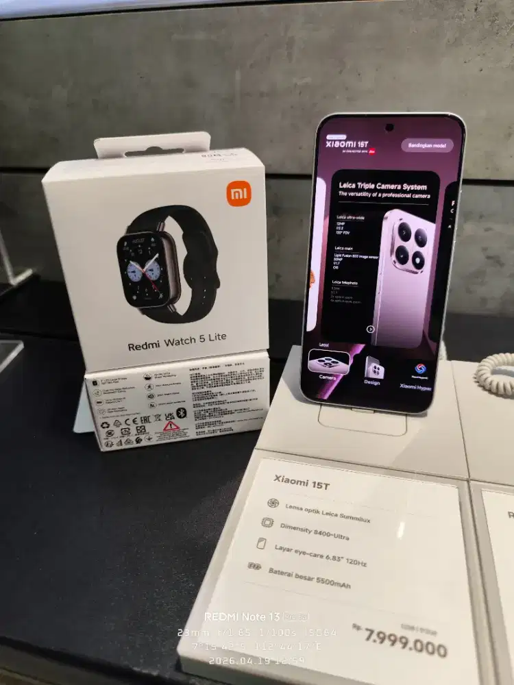 Xiaomi 15T 12/512Gb Leica kamera promo free smartwatch