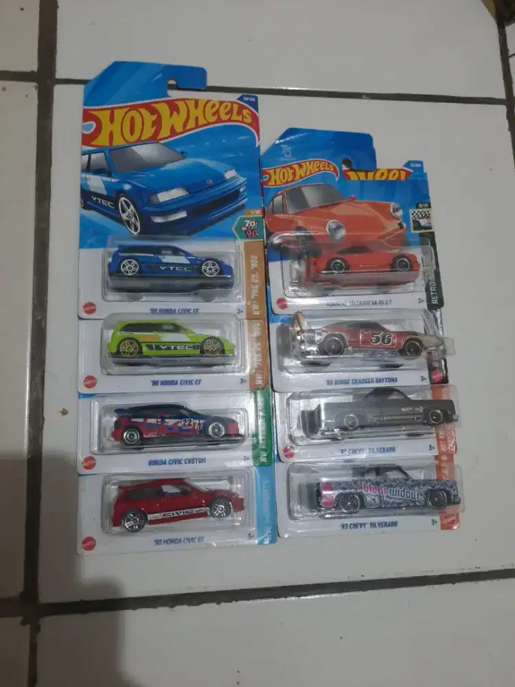 Diecast hotwheels carded loose borongan take all murah
