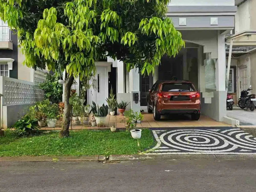 Rumah 2 Lantai Asri Rapih Semi Furnish LT 144 Di Kota Wisata Cibubur