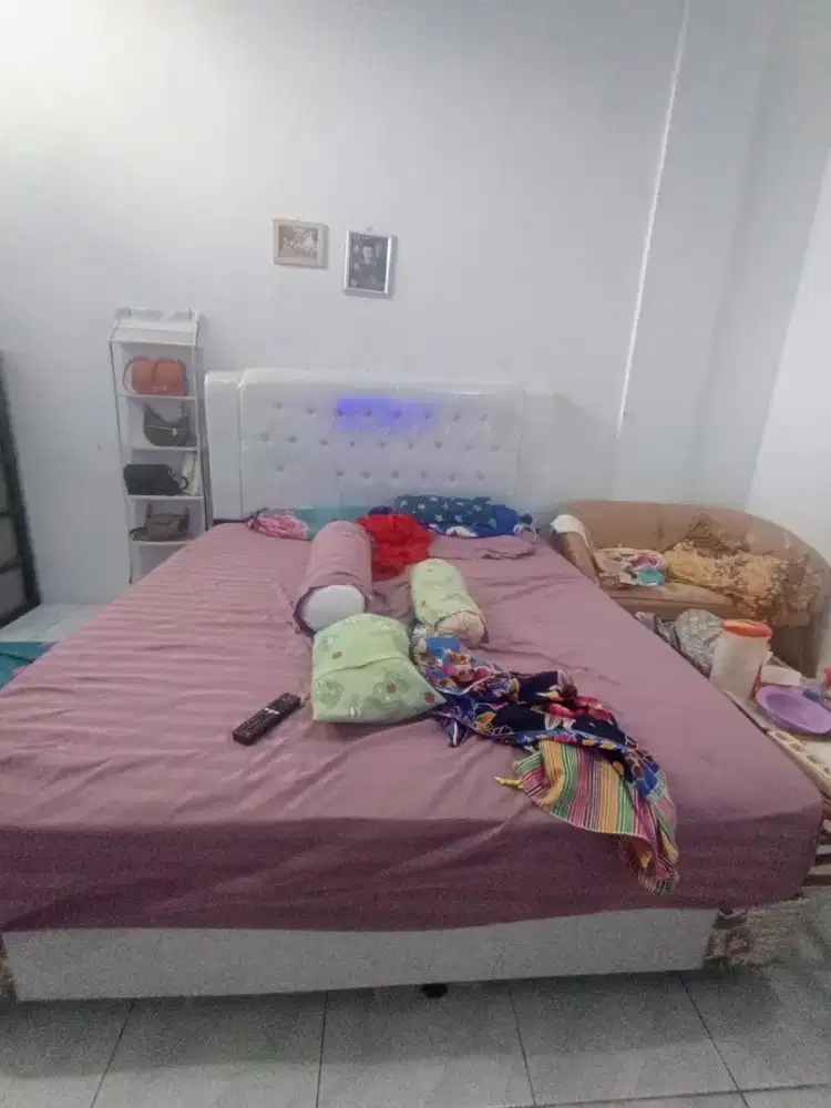 Springbed 6kaki baru pakai 3bulan