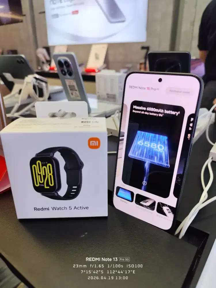 Xiaomi redmi note 15 pro 5G 8/256 free smartwatch