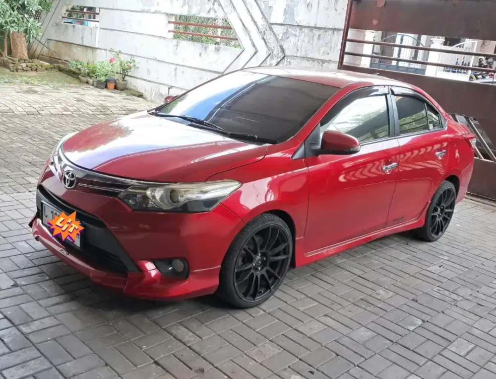 Vios G 2014 Merah Original istimewa Baguss