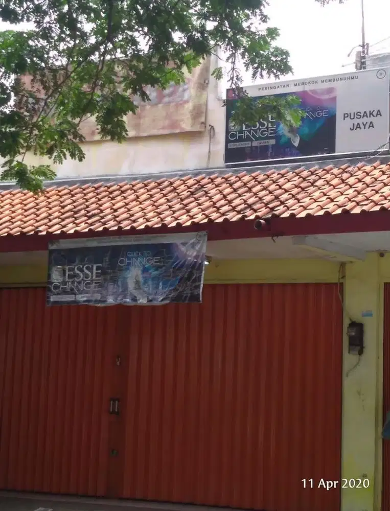 Disewakan 2 Unit Ruko 1 Lantai - Jl. Merdeka Tangerang (Jalan Besar &