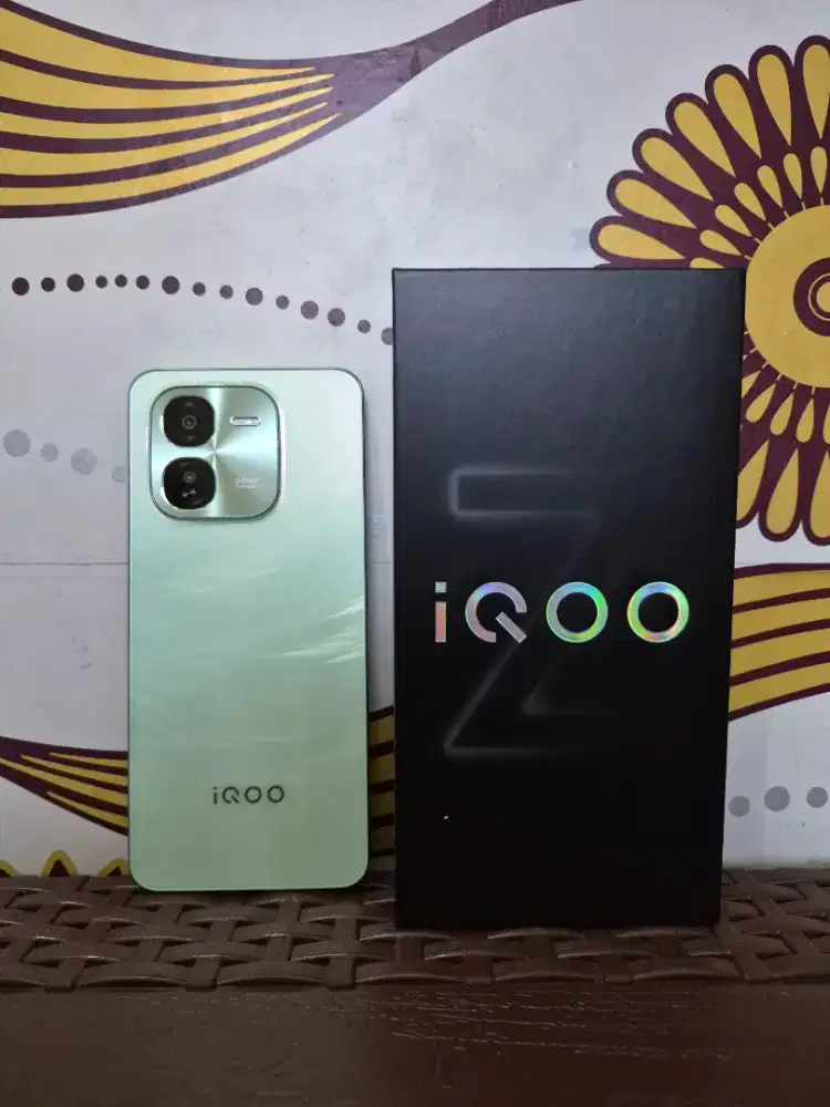 IQOO Z9X 5G 12/256 GB HIJAU FULLSET MASIH GARANSI