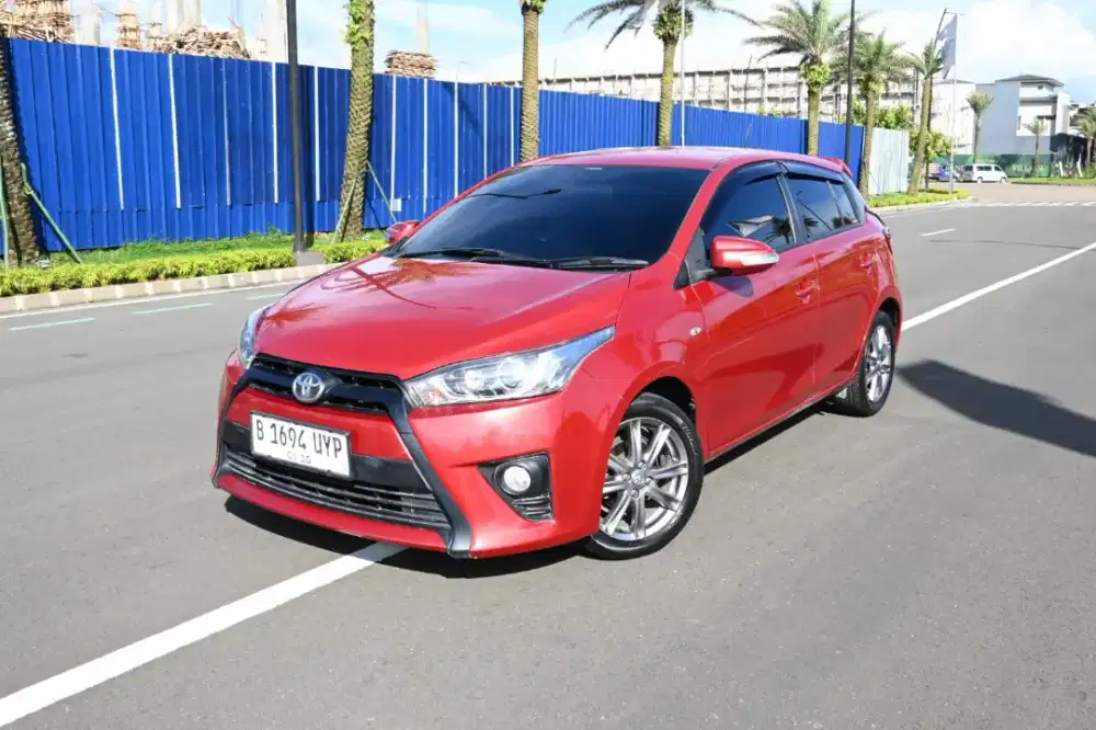 (Tdp5jt) Yaris G AT 2015 Merah