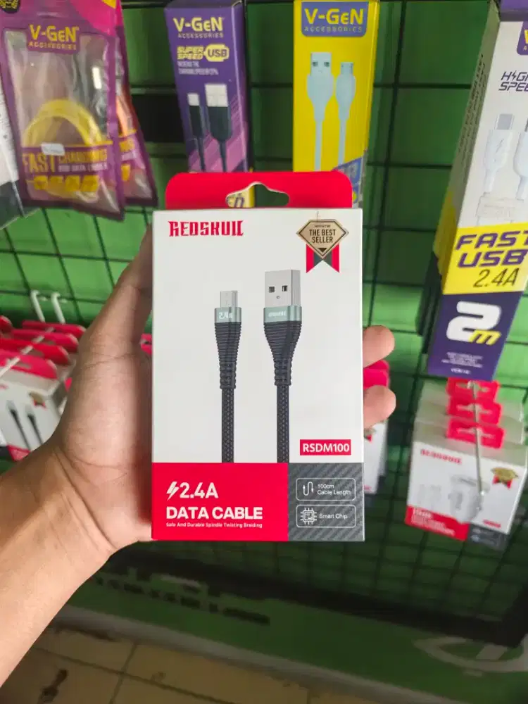 KABEL DATA MICRO REDSKULL RSDM100