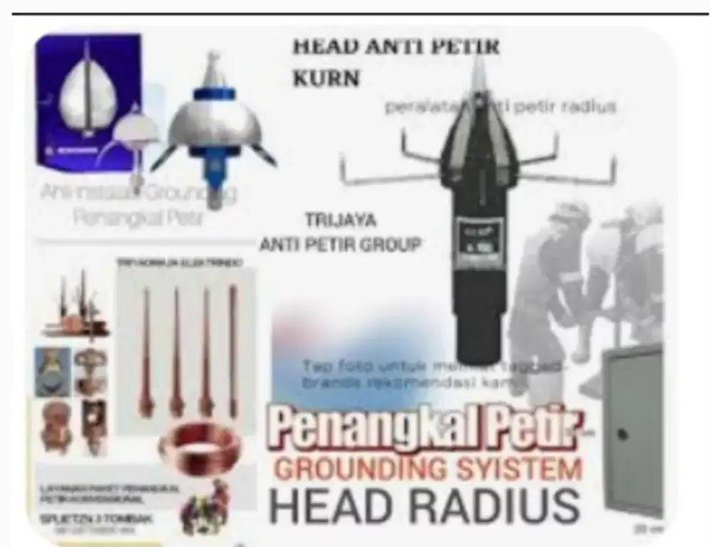 Ahli jasa pasang penangkal petir dan grounding mesin